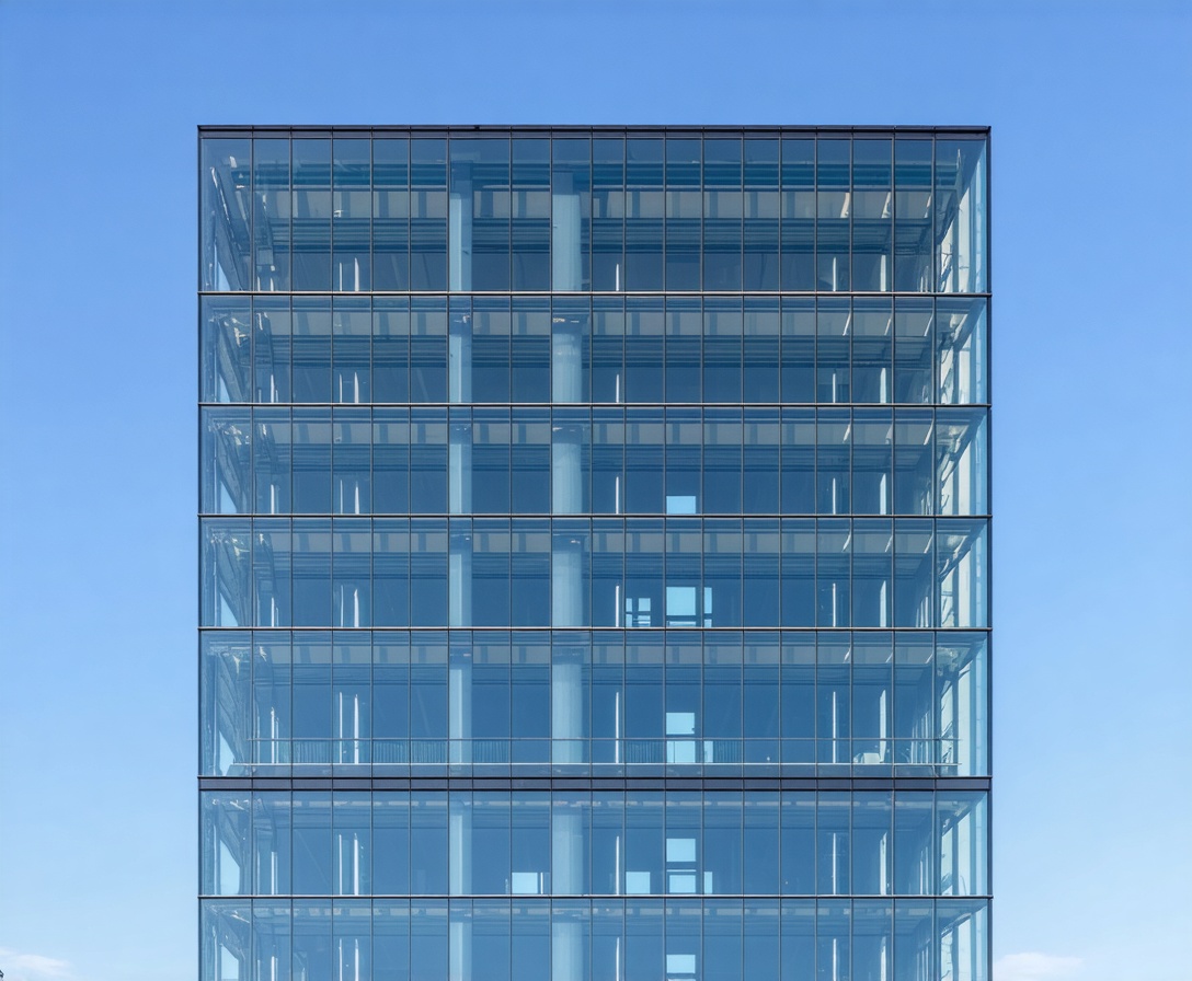 Die Außenansicht unseres modernen Bürogebäudes in der Friedrichstraße im Zentrum von Berlin